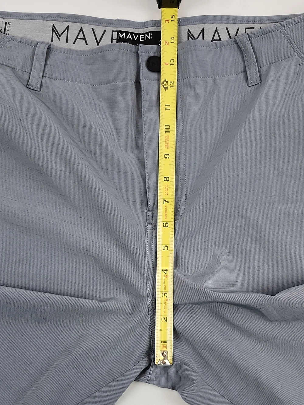 Maven Co-op Men's Par Performance Stretch Shorts Gray 36 Golf Athleisure